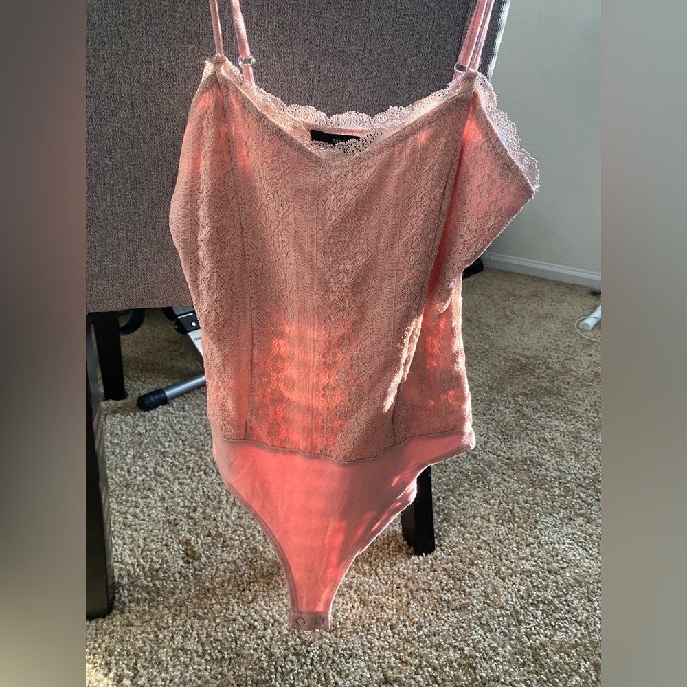 Pink Tank Bodysuit